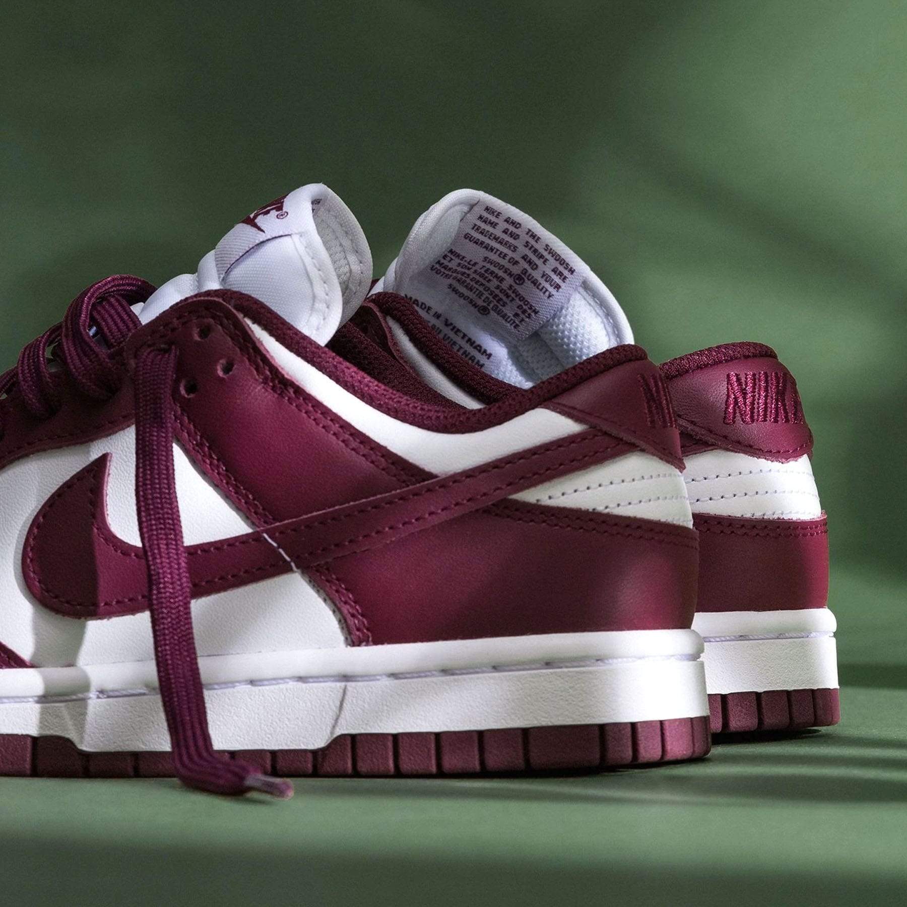 Nike Dunk Low Dark Bordeaux (W) - Image 8