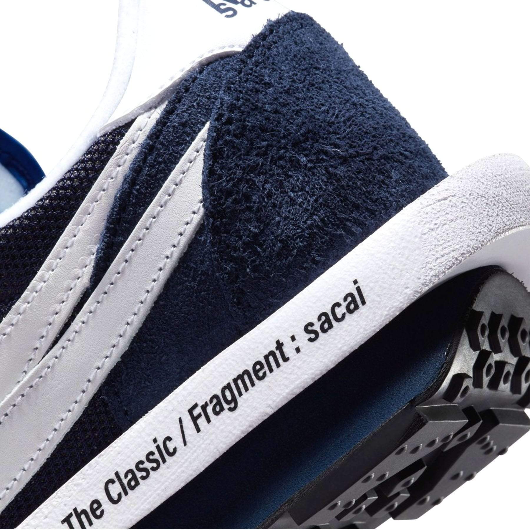 Nike LDV Waffle x Sacai x Fragment Design Blackened Blue - Image 8