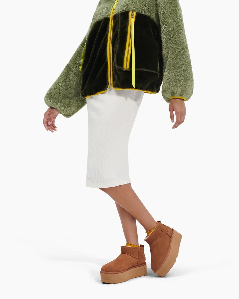 UGG Classic Ultra Mini Platform Boot Chestnut - Image 7